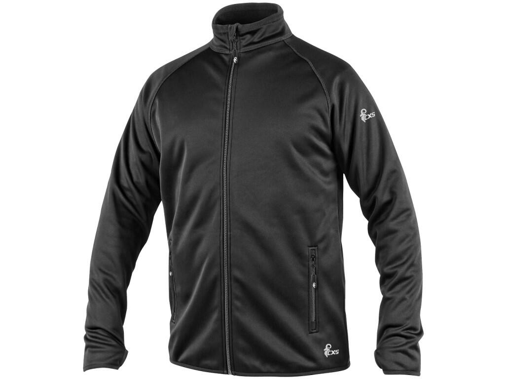 Mikina CXS TORONTO, pánska, čierna, vel. 3XL